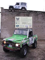 Land Rover Defender 90 300Tdi automaat - võistlusauto